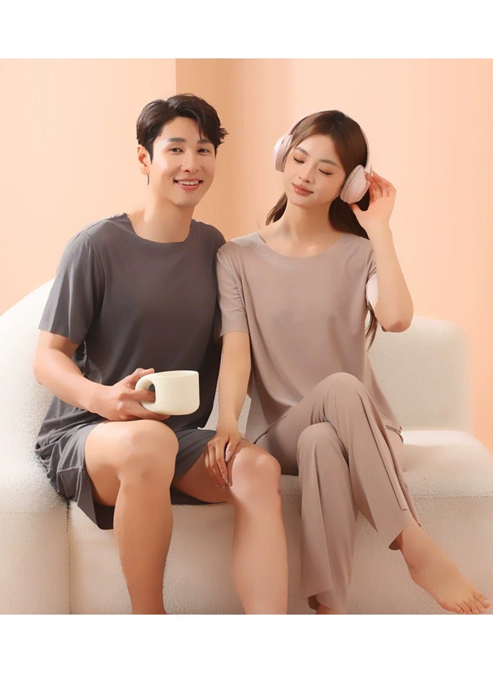 Nakhl Couples Matching Pajamas Set