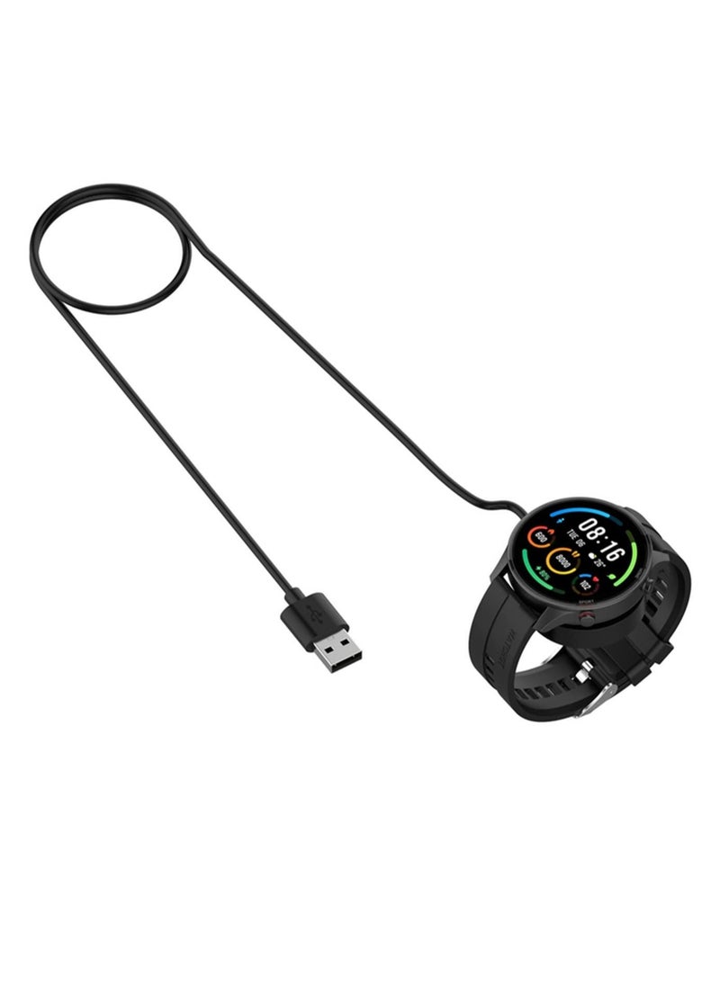 Generic - 1m USB Charging Cable For XiaoMi Watch S1 Active Adapter Stand Charger For Xiaomi Mi Watch Color 2 /Sport Smart Watch - Image 1