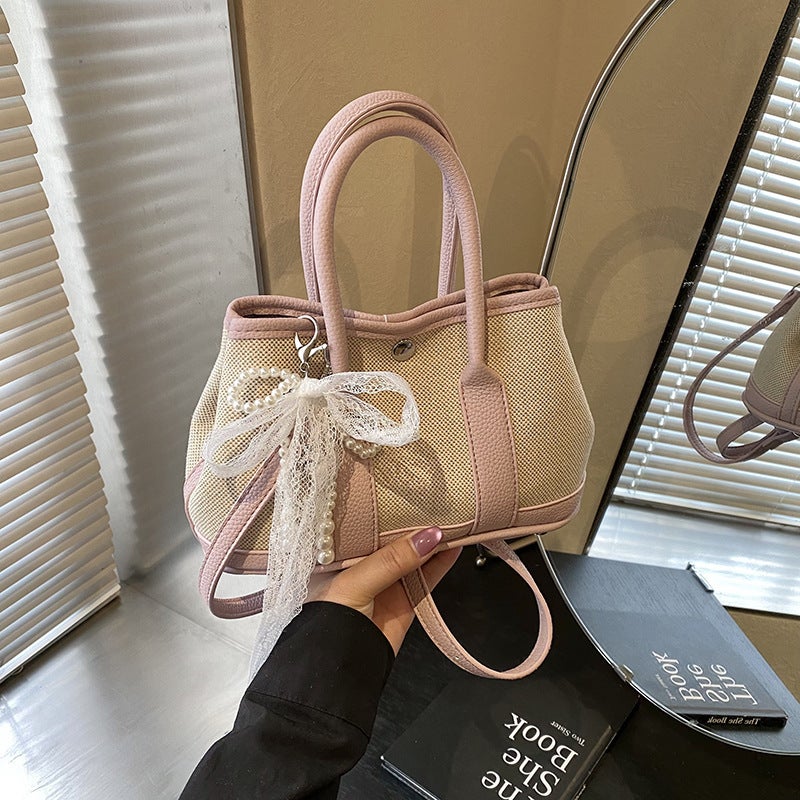 Large Capacity Crossbody Bag Women Senmeng Fashion Niche Shoulder Handbag Korean Casual Bucket Bag - Image 3