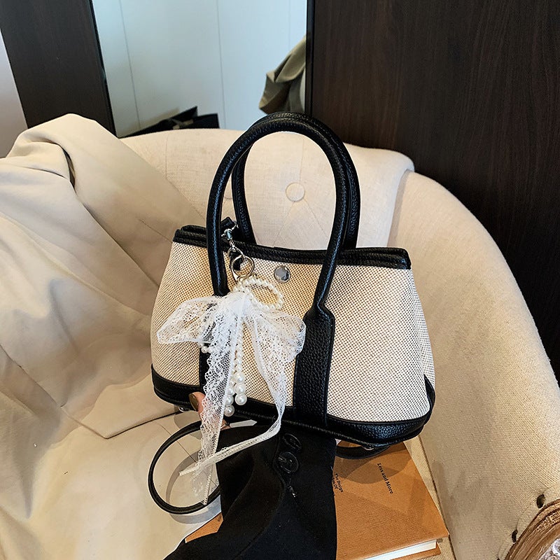 Large Capacity Crossbody Bag Women Senmeng Fashion Niche Shoulder Handbag Korean Casual Bucket Bag - Image 4