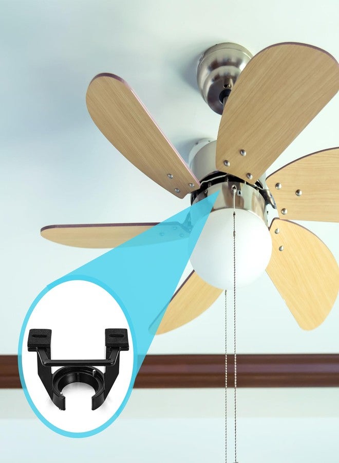 PEUTIER Cathedral Canopy Bracket Kit - Black Ceiling Fan Mount for Cathedral Ceiling Fans - Image 4