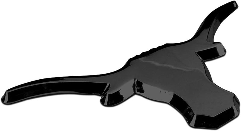 Elektroplate University of Texas Longhorn Black Car Emblem - Image 2