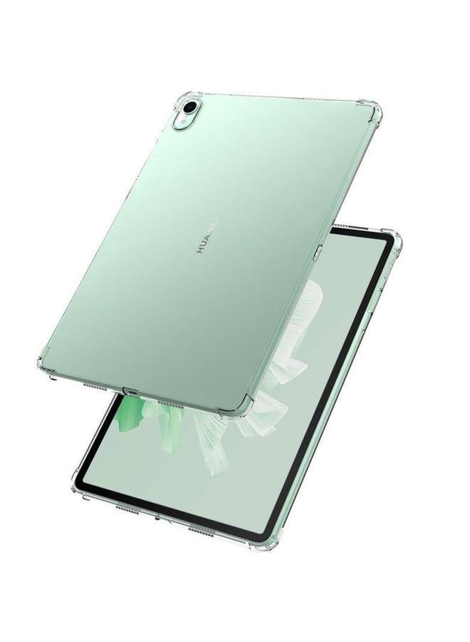 Compatible with Huawei MatePad 11.5 S 2024,TPU Transparent Anti-yellowing and Anti-fouling Flat Case for - Image 2
