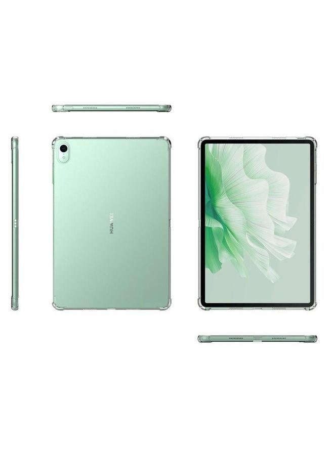 Compatible with Huawei MatePad 11.5 S 2024,TPU Transparent Anti-yellowing and Anti-fouling Flat Case for - Image 4