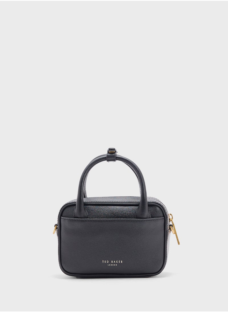 Anibell Mini Leather Crossbody Bag