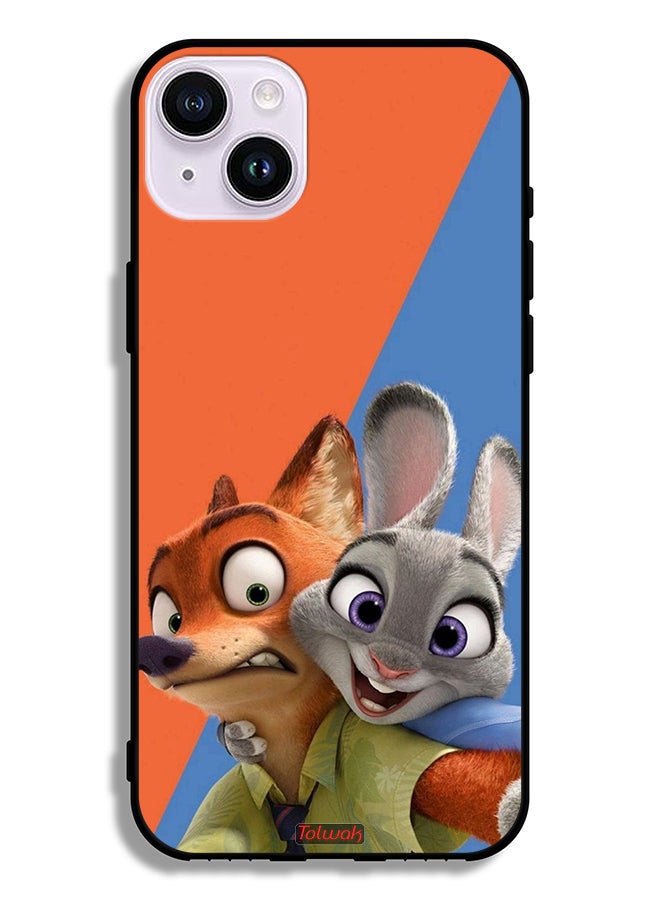 Tolwak Apple iPhone 14 Protective Case Best Friends - Image 2