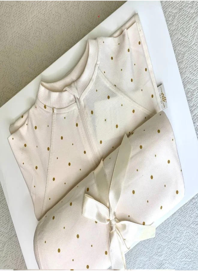 إيلي جونيور Bamboo Pyjama and Blanket, Set of 2 with Gift Box