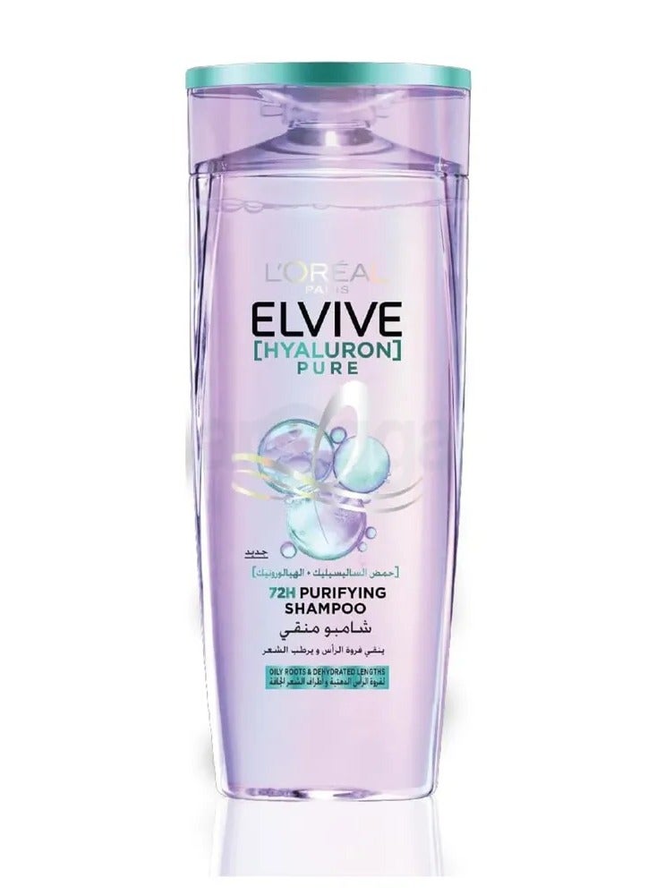 لوريال باريس شامبو إلفيف هيالورون بيور المنقّي، 200 مل