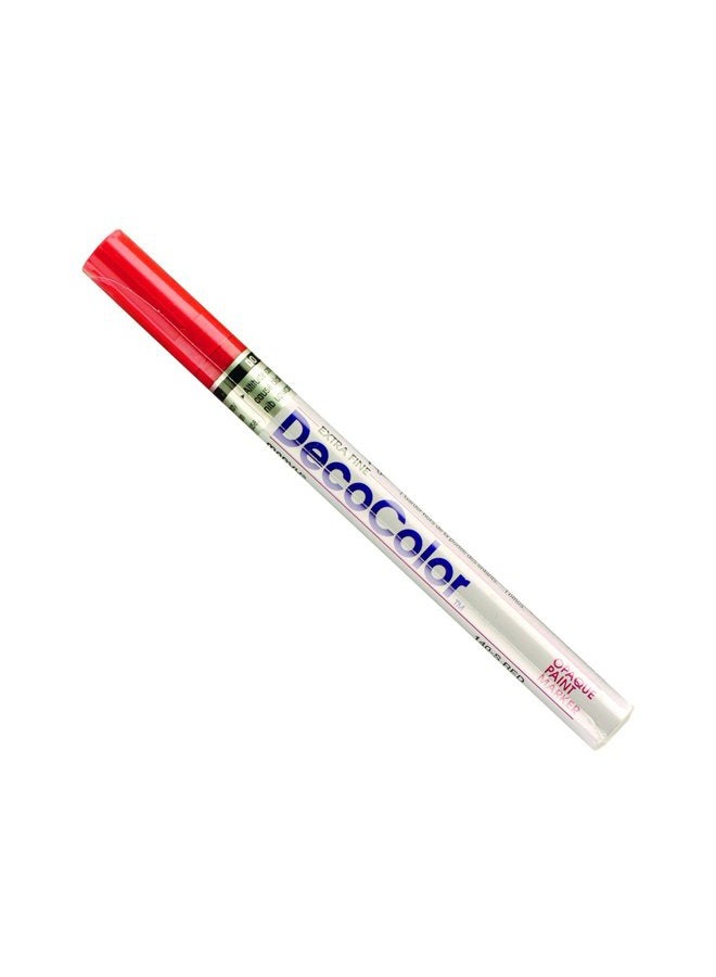 Uchida 140-C-2 Marvy Deco Color Extra Fine Paint Marker, Red