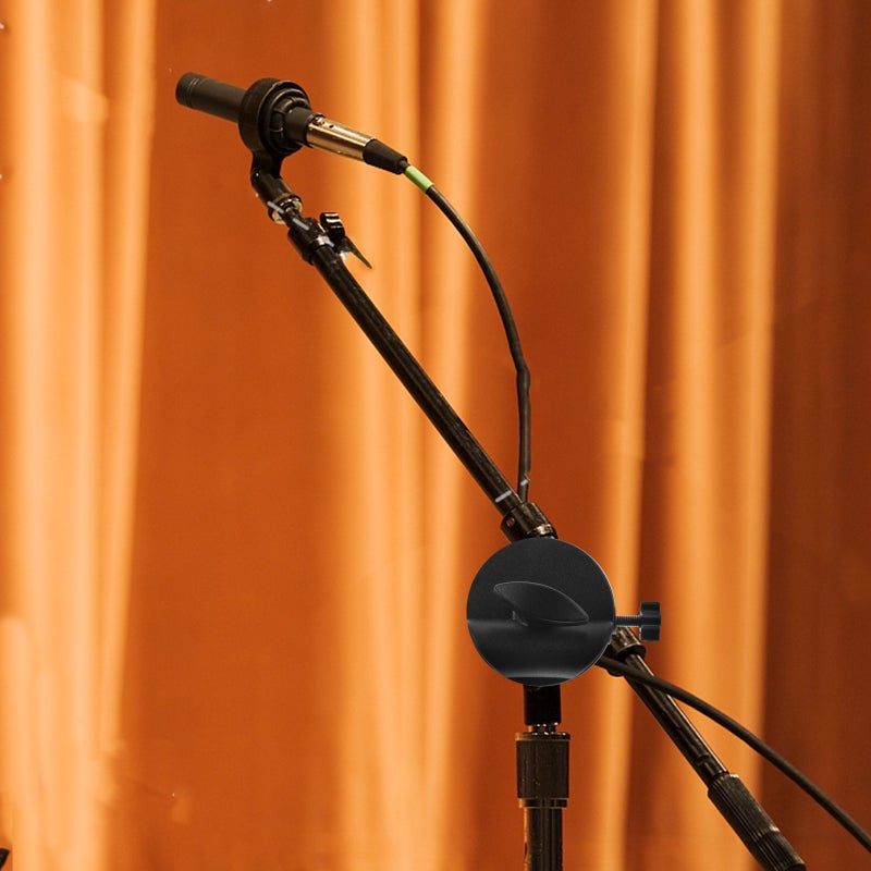 Mic Pole Clamp Microphone Stand Clip Metal Clamp Pole Clamp Adjustable Fasten Pole Clamp - Image 5