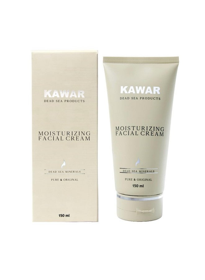 Kawar Dead Sea Face Moisturizer With Niacinamide & Ceramides Hydrates & Soothes With Shea Butter & Argan Oil Vegan Moisturizer For Men & Women 5.1 Fl Oz - Image 1