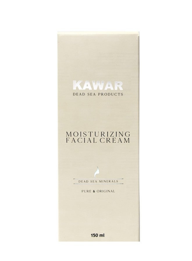 Kawar Dead Sea Face Moisturizer With Niacinamide & Ceramides Hydrates & Soothes With Shea Butter & Argan Oil Vegan Moisturizer For Men & Women 5.1 Fl Oz - Image 3
