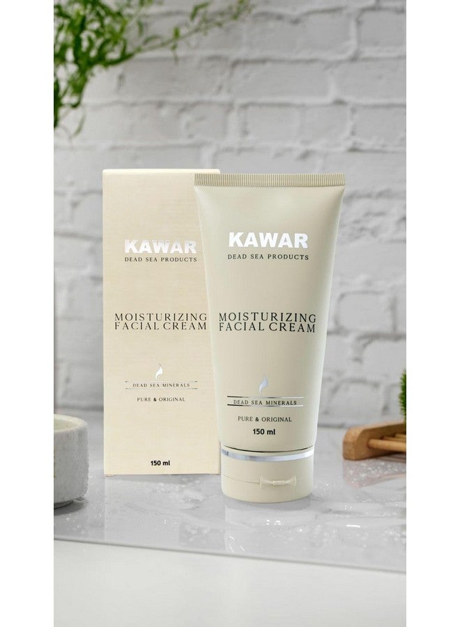 Kawar Dead Sea Face Moisturizer With Niacinamide & Ceramides Hydrates & Soothes With Shea Butter & Argan Oil Vegan Moisturizer For Men & Women 5.1 Fl Oz - Image 4