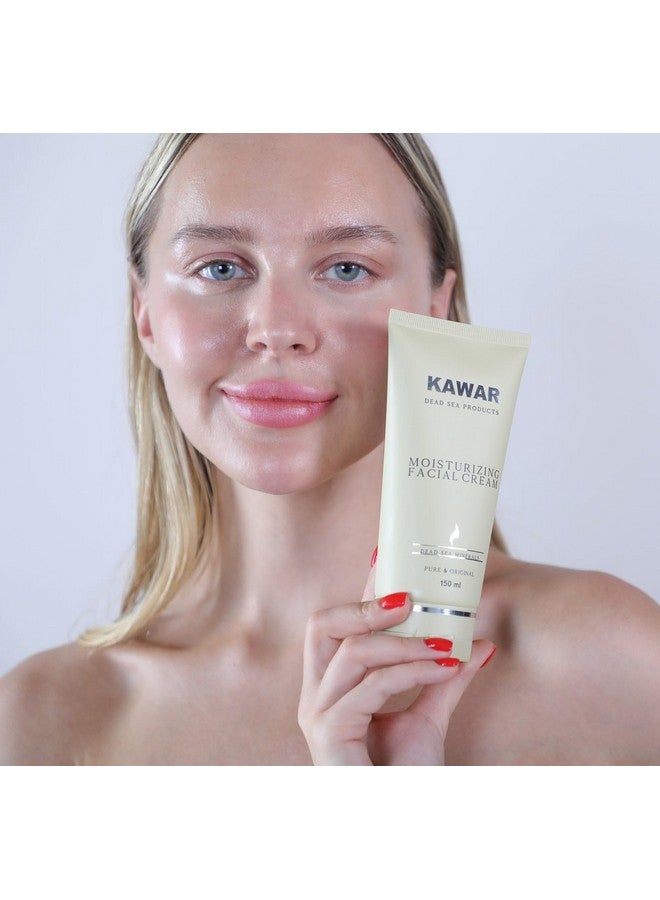 Kawar Dead Sea Face Moisturizer With Niacinamide & Ceramides Hydrates & Soothes With Shea Butter & Argan Oil Vegan Moisturizer For Men & Women 5.1 Fl Oz - Image 5