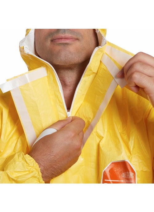 Dupont - Tychem® 2000 C Chemical Coverall (L) Size - Image 1