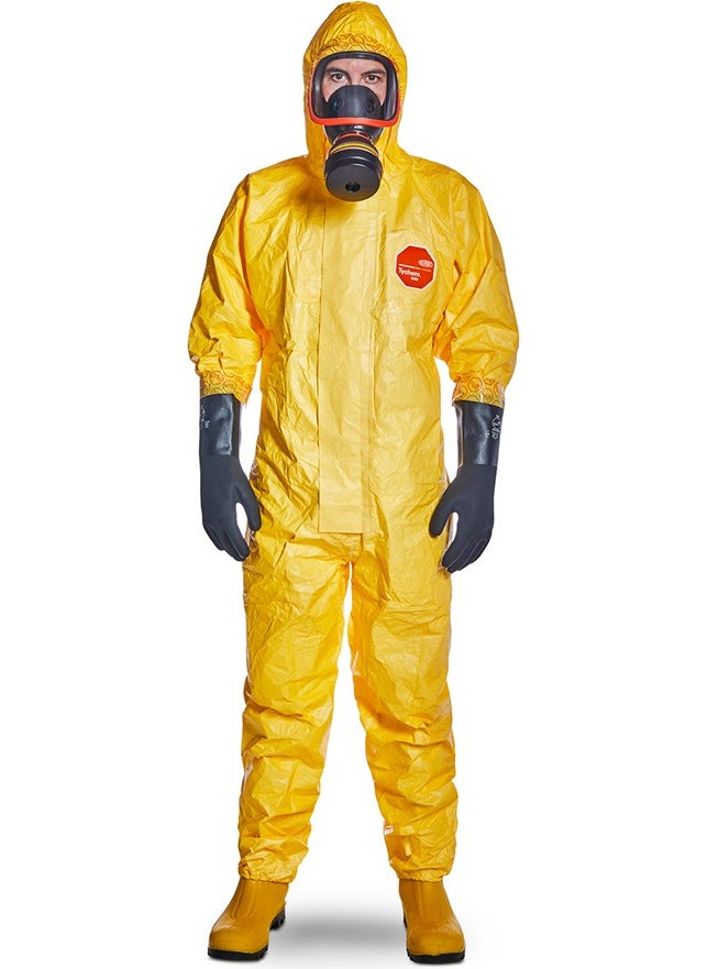 Dupont - Tychem® 2000 C Chemical Coverall (L) Size - Image 1
