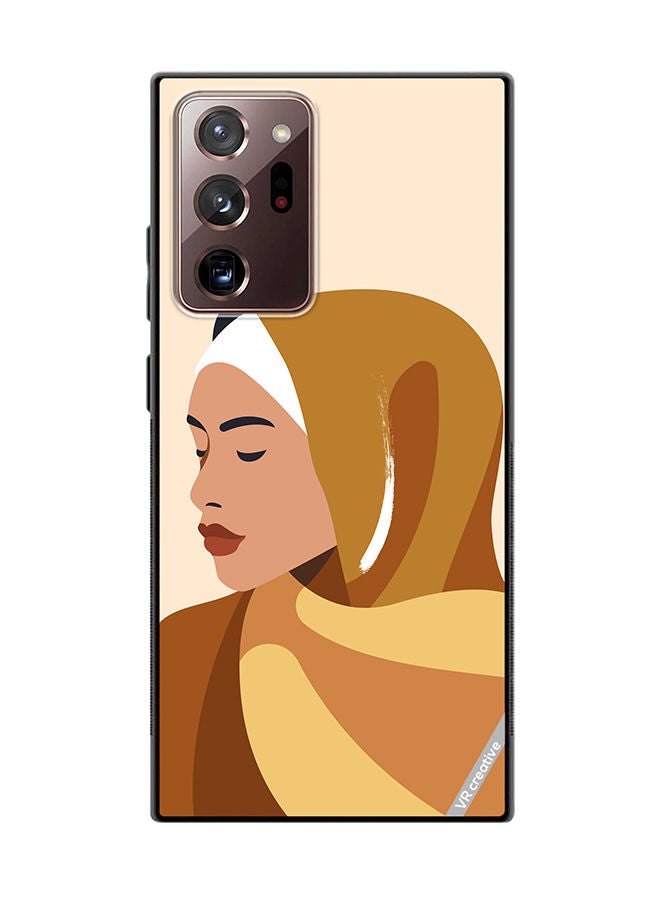 VR CREATIVE Protective Case Cover For Samsung Galaxy Note20 Ultra 5G Cartoon Woman Shape Design Multicolour - Image 1