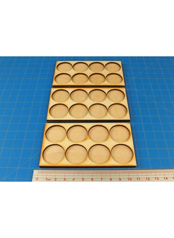 LITKO LITKO Ring War Unit Tray for 25mm Circle Bases, Compatible with War of The Ring (3)  - Image 4