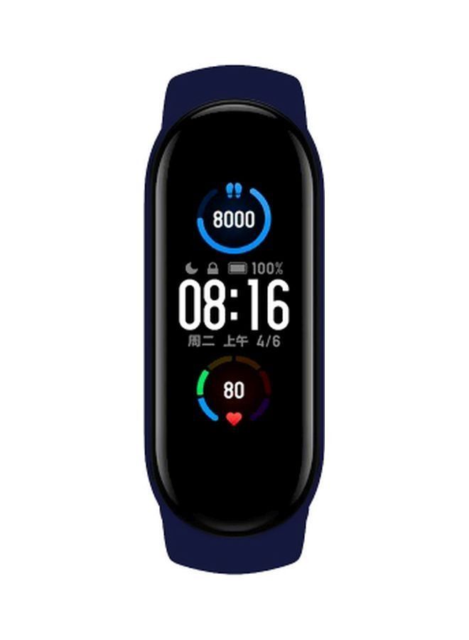 حزام بديل لسوار Xiaomi Mi Band 5 باللون الأزرق الداكن - Image 2