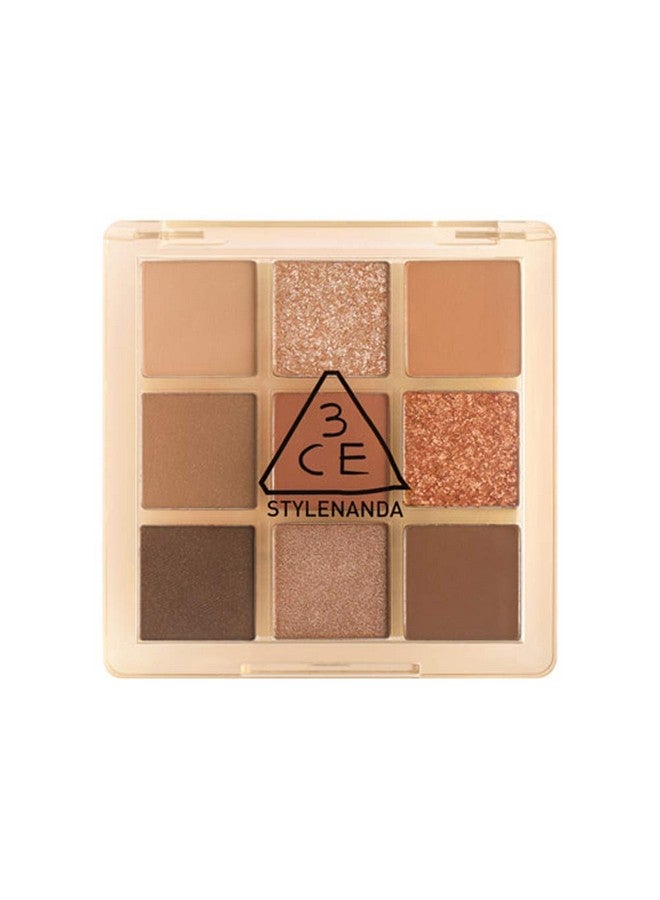 3ce Multi Eye Color Palette Clear Warm & Coolbutter Cream 9Colors Peal Glow Eye Shadow Staylenanda - Image 1