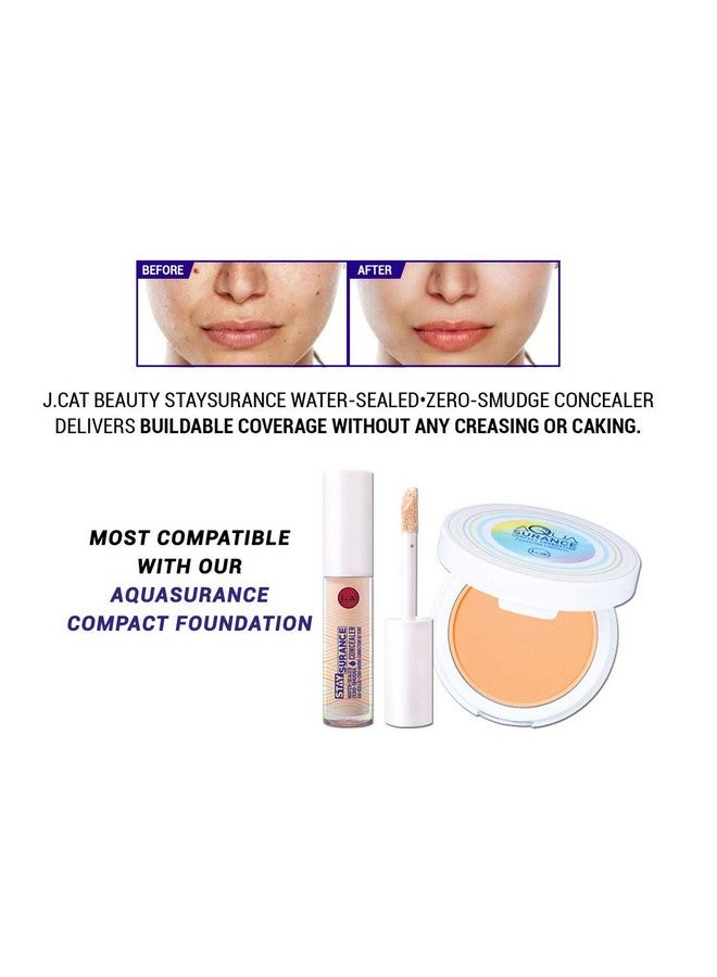 J.Cat Beauty Stay Surance Water Sealed/Zero Smudge Concealer Pearl - Image 4
