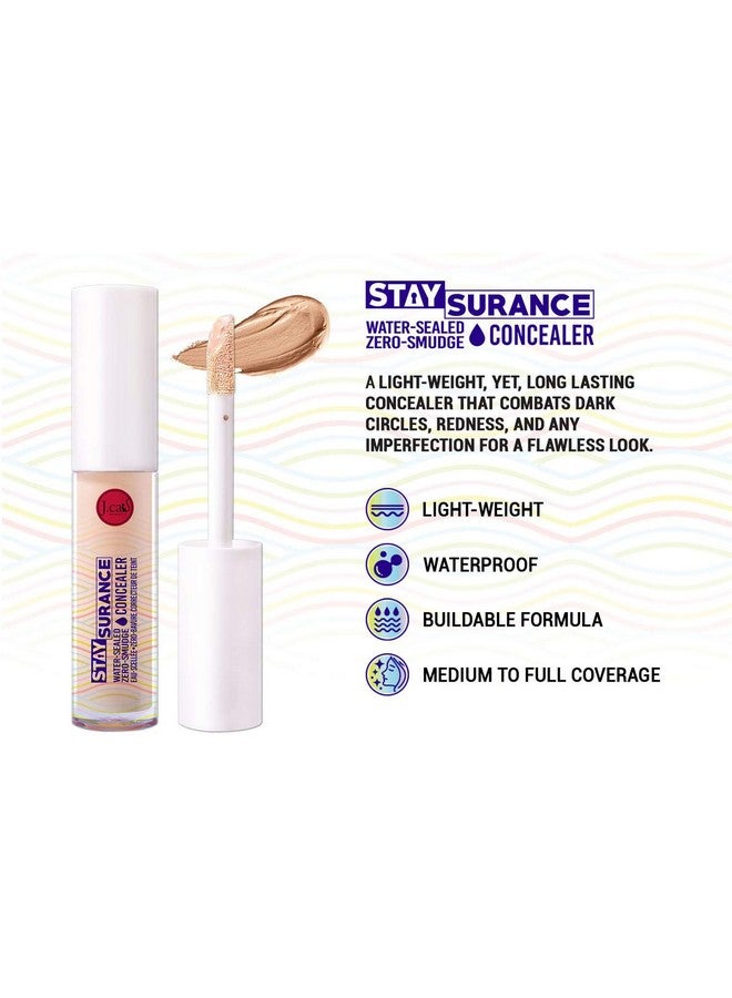 J.Cat Beauty Stay Surance Water Sealed/Zero Smudge Concealer Pearl - Image 3