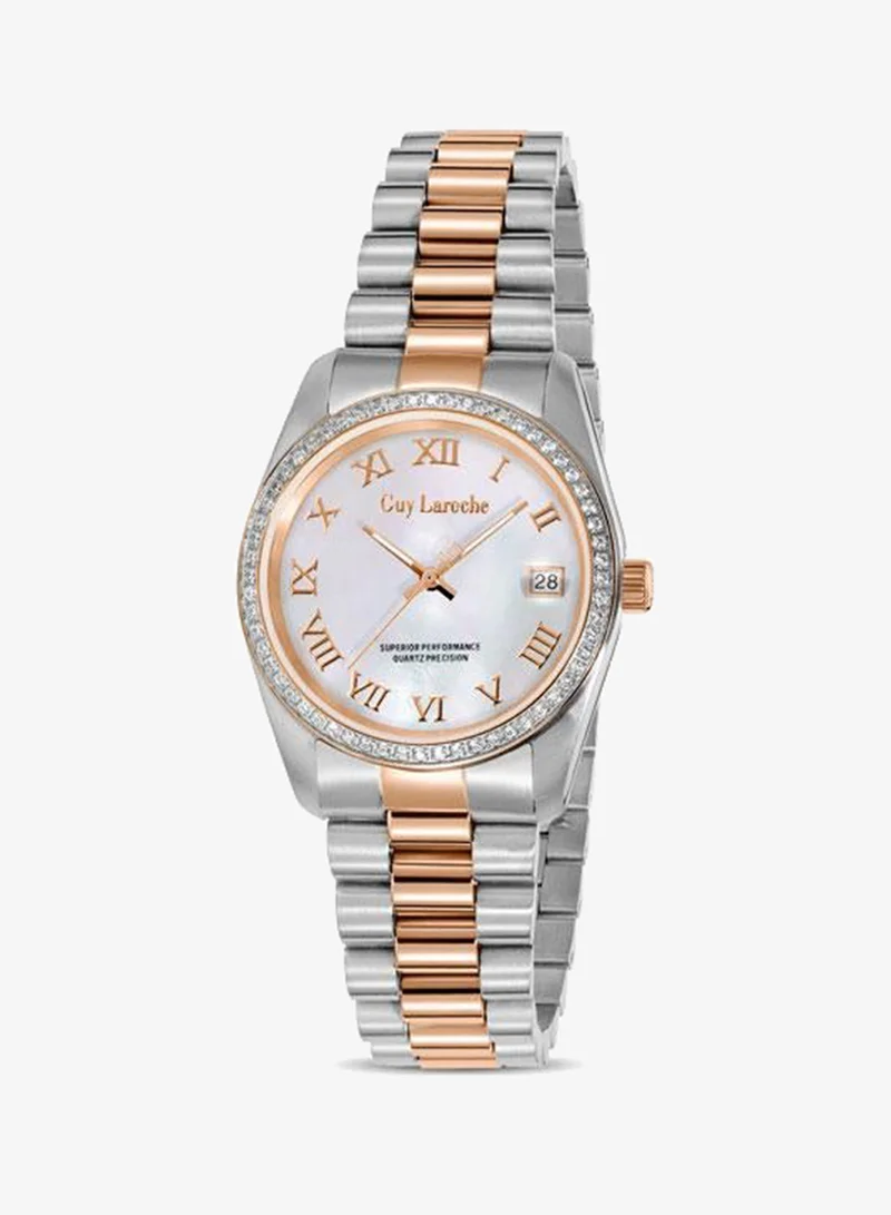 Rosalie Stainless Steel Bracelet Analog Watch for Women, 31mm