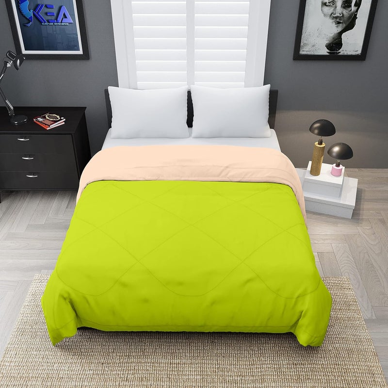 KEA Reversible Microfiber Single Bed ComforterDuvet for SummersAc AC Comforters Fabric Micro Cotton 300 GSM - Image 3