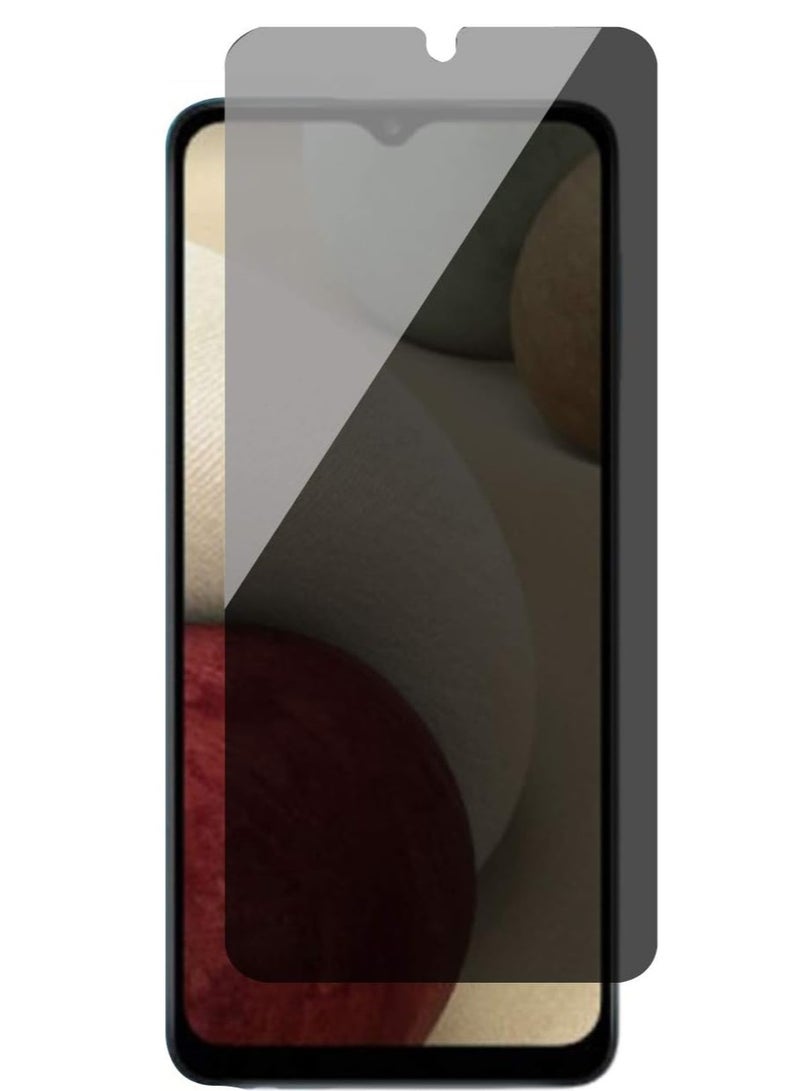 MIGOFAST Galaxy A12 Privacy Screen Protector 3D Curved 5D Touch] Anti Spy 9H Tempered Glass Edge to Edge Full Cover Screen Protector Anti Fingerprint Full Coverage Sccreen Protector For Galaxy A12 - Image 1