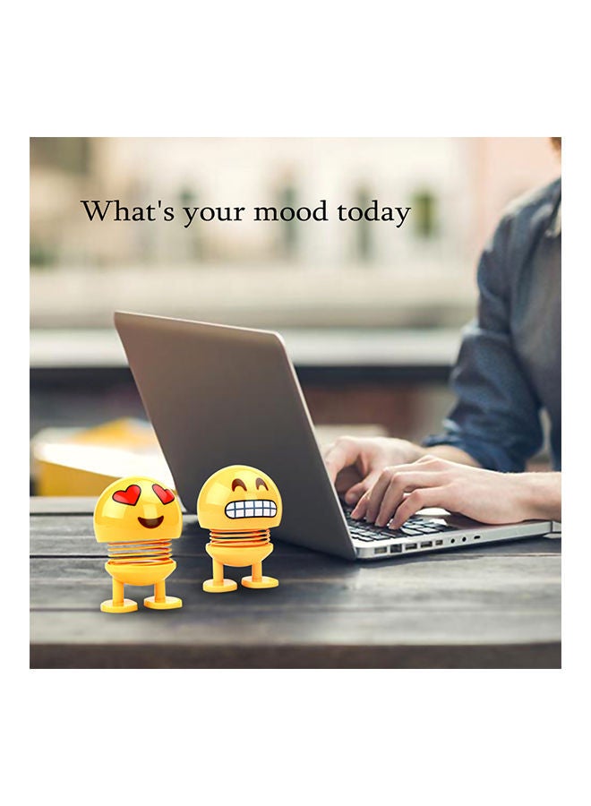 NIBEMINENT Car Ornaments Creative Expression Dolls - Image 3