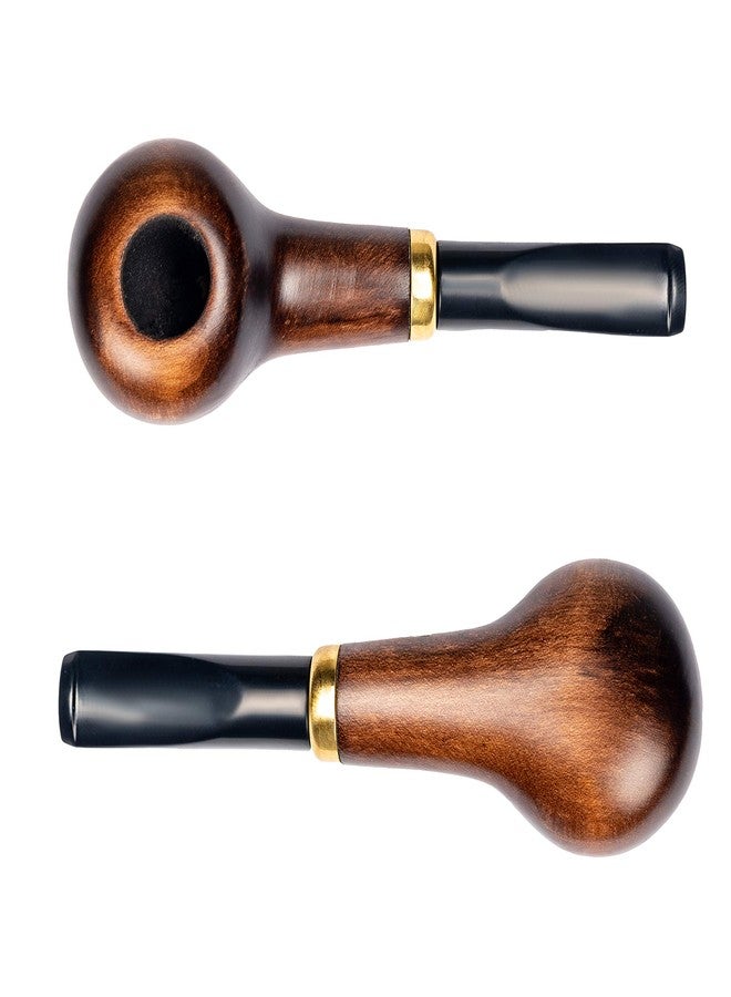 Dr Watson Dr. Watson - Small Wooden Tobacco Pipe, Hand Carved, Comes with Pouch, Boxed (Brown) - Image 3