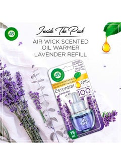 Air Wick Scented Oil Diffuser Refill Lavender Fragrance Pack of 2  - Image 3