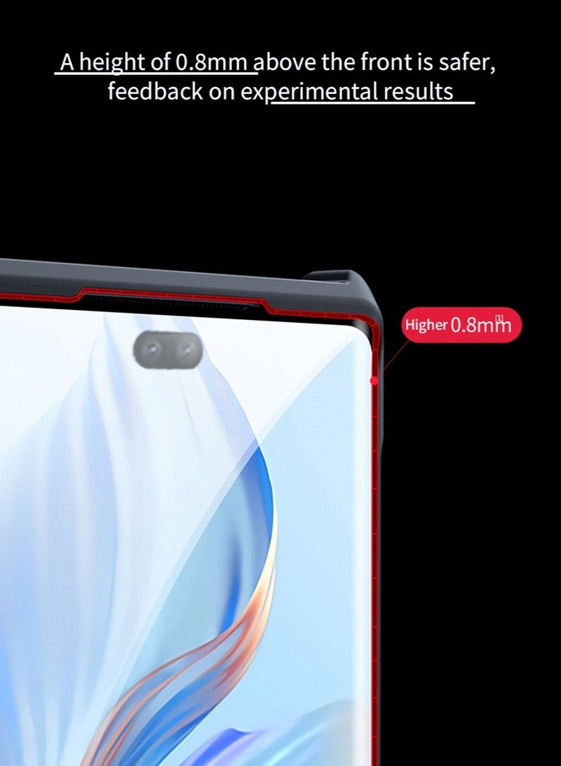 Compatible with Honor 90 Slim Case[Never Yellowing] Heavy Duty Cover for Honor 90 Accessories[Military Grade Drop Protection]  [High Flexbility] [Delicate Texture] Shockproof Airbag Bumper,Drop Teste
