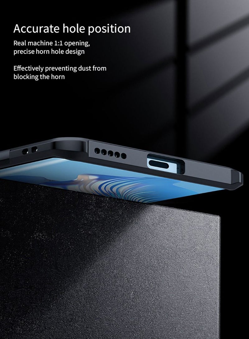 Compatible with Honor 90 Slim Case[Never Yellowing] Heavy Duty Cover for Honor 90 Accessories[Military Grade Drop Protection]  [High Flexbility] [Delicate Texture] Shockproof Airbag Bumper,Drop Teste