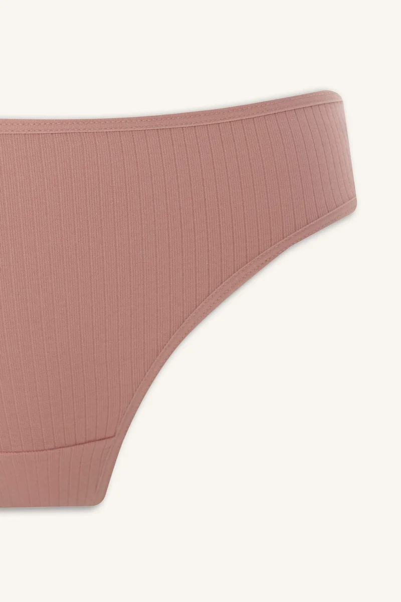 Defacto  Ribbed 3 Piece Panties for Women | Best Price UAE