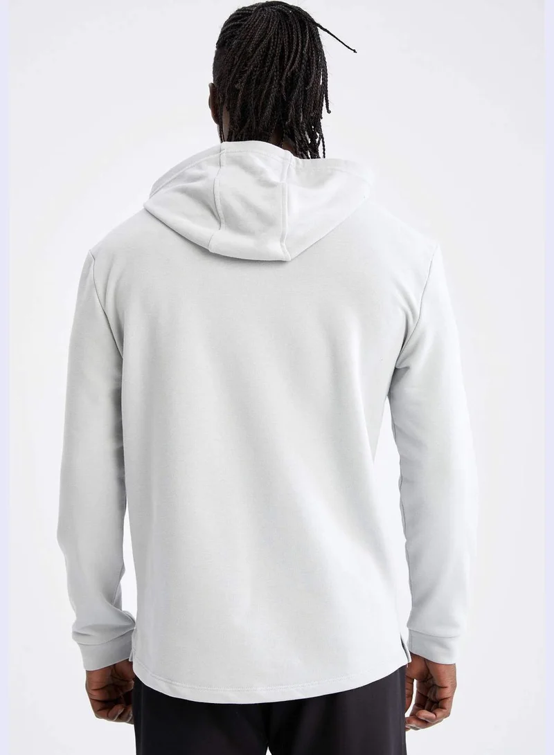 DeFacto Man Knitted Standart Fit Hoodie Sweat Shirt