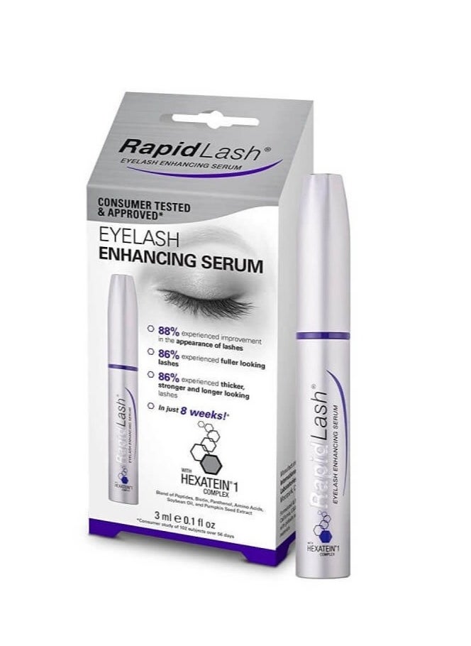 Rapid Lash - Rapidlash Lash Enhancing Serum 3ml + NYX Professional Makeup Glow Clear Brow Mascara - Image 1