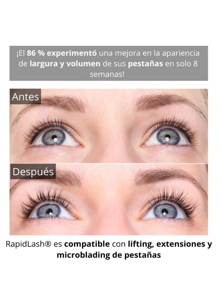 Rapid Lash - Rapidlash Lash Enhancing Serum 3ml + NYX Professional Makeup Glow Clear Brow Mascara - Image 1