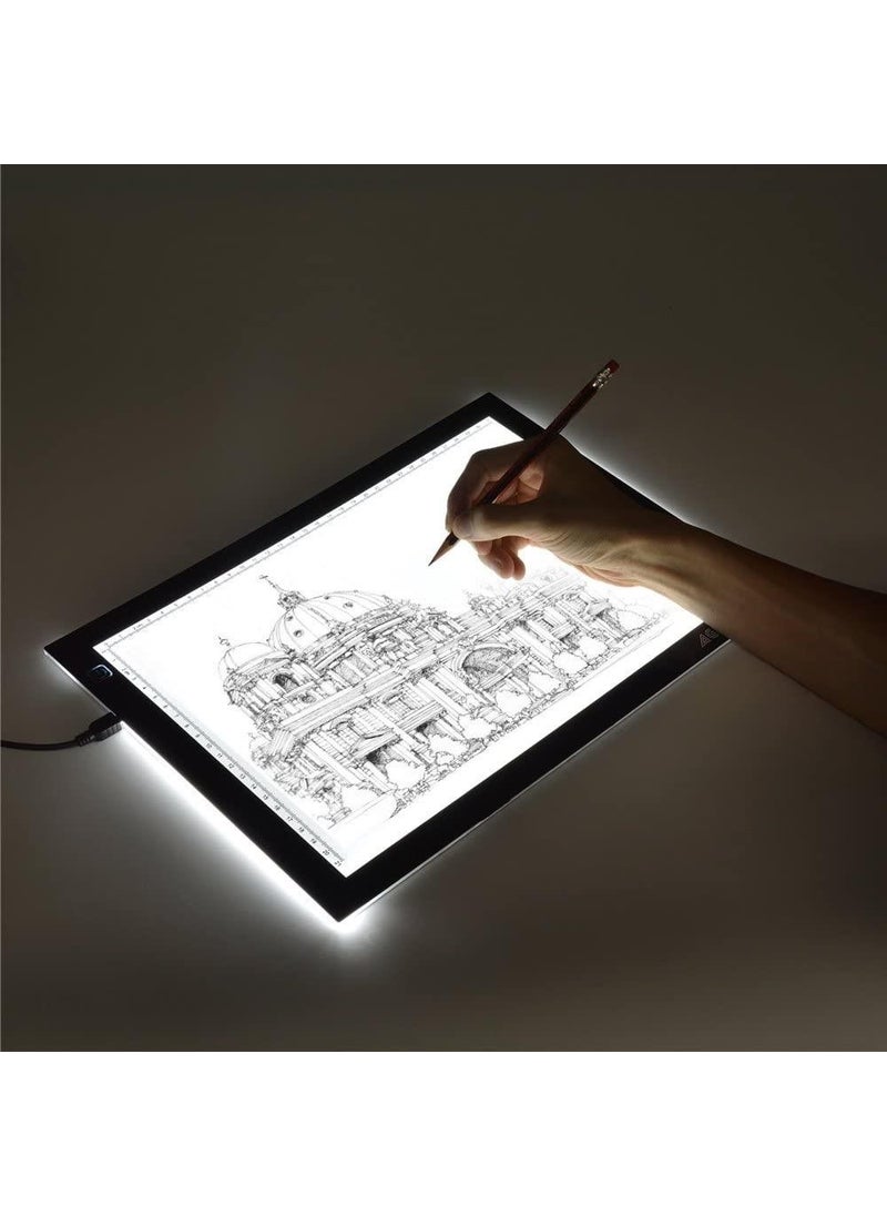 Valkyrie - LED Lighted A4 Size Drawing Copying Sketching Ultra Thin Animation Portrait Drawing Tablet - Image 1
