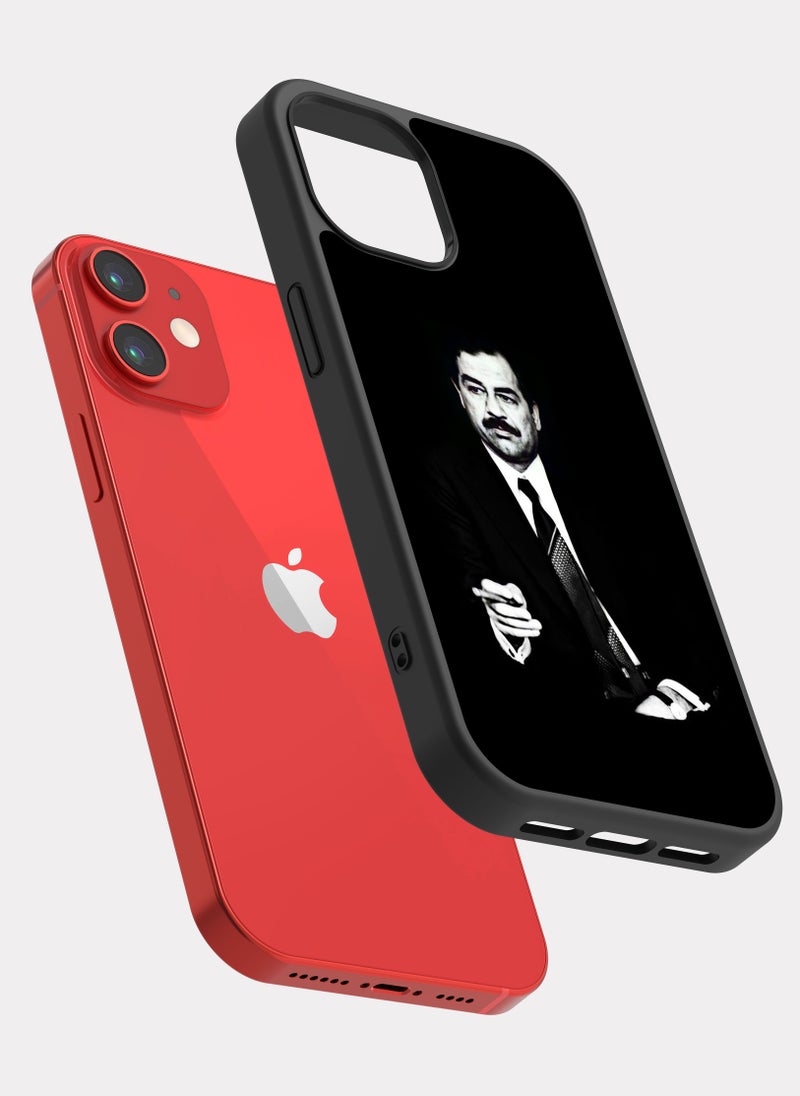 بكسلات كفر ايفون 12 ميني صدام حسين اسود - Image 2