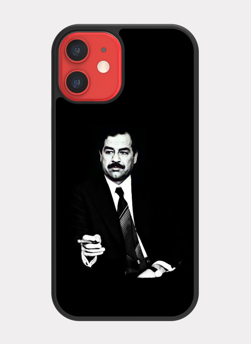 بكسلات كفر ايفون 12 ميني صدام حسين اسود - Image 1