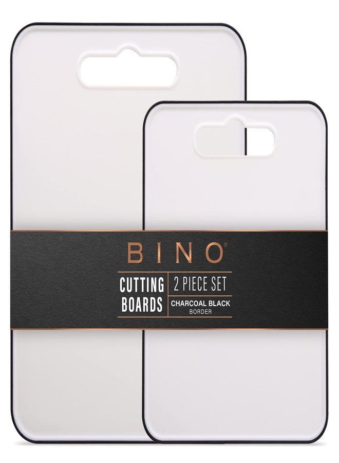 BINO Cutting Board - 2-Piece Chopping Boards | BPA-Free Plastic, Durable, Large Surface, Multipurpose, Dual-Sided, Dishwasher Safe | Charcuterie Accessories | Home & Kitchen Utensils - Image 1