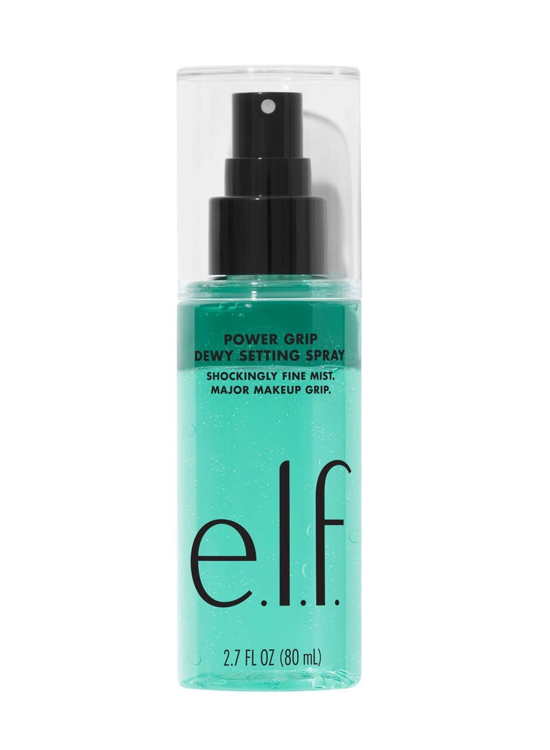 elf Power Grip Dewy Setting Spray, Ultra Fine & Long-Lasting Formula  - Image 1