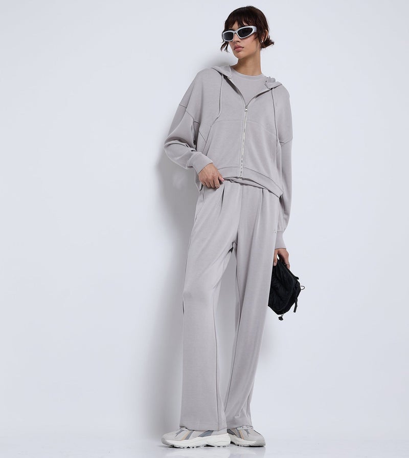 إف5 هودي نسائي بسحاب كاجوال - Image 3