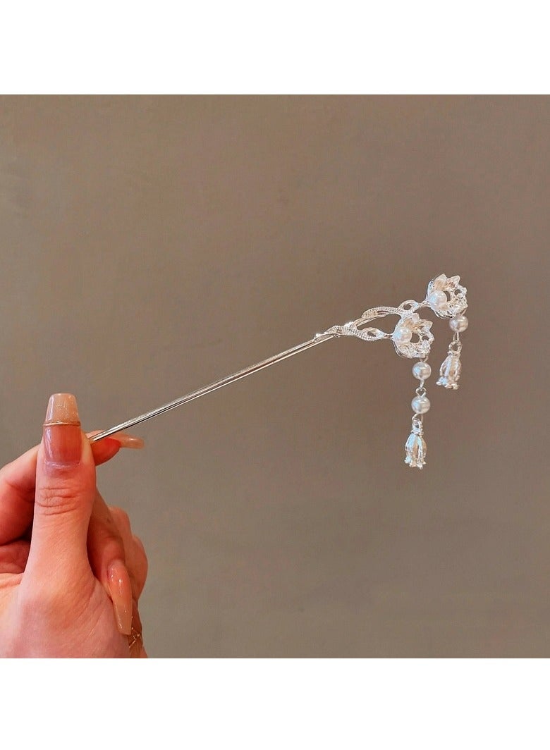 جيليز مشبك شعر نسائي لتسريحات الشعر مع تفاصيل متحركة للزينة