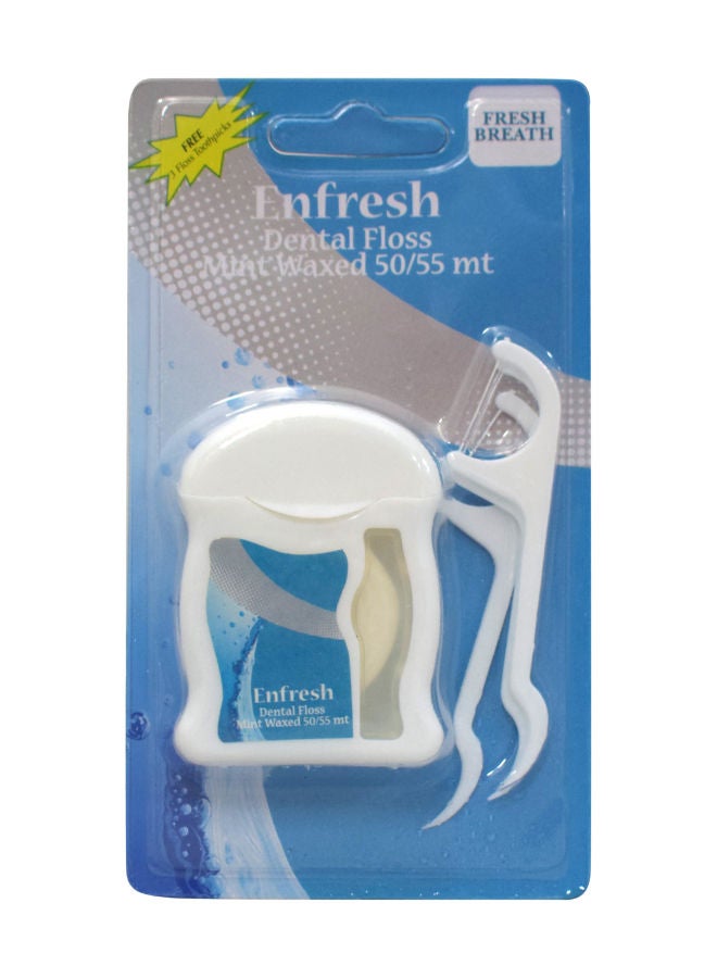 Enfresh Dental Floss Mint Waxed 50/55M 
