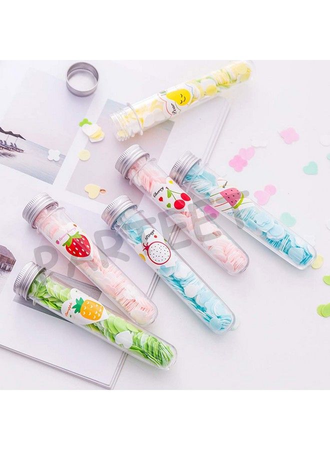 Parteet Flower Design Tube Shape Bottle Paper Soap Clean Soft Bath For Travel (Pack Of 2)(Assorted) - Image 3