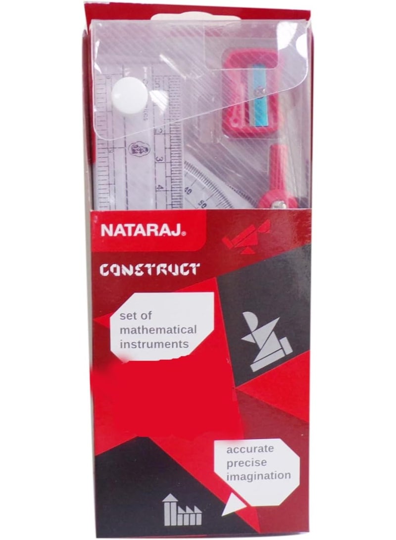 ناتاراج مجموعة أدوات ناتاراج كونستركت الرياضية - مجموعة هندسة كاملة للطلاب - Image 4
