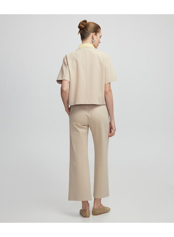 Ipekyol Relaxed Fit Mixed Media Shirt - Image 3