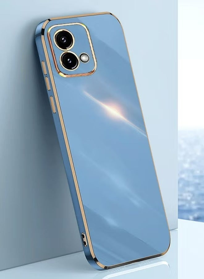 Motorola Moto G84 5G Mobile Phone Case Cover, Luxury Plating Soft Back Cover, Raised Full Camera Protection